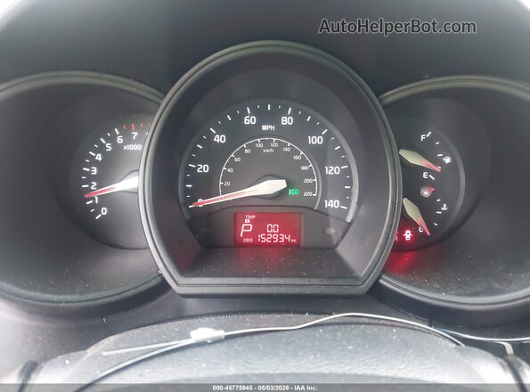 KNADM4A31G6686382 2016 KIA RIO Blue Widok tylnych siedzeń