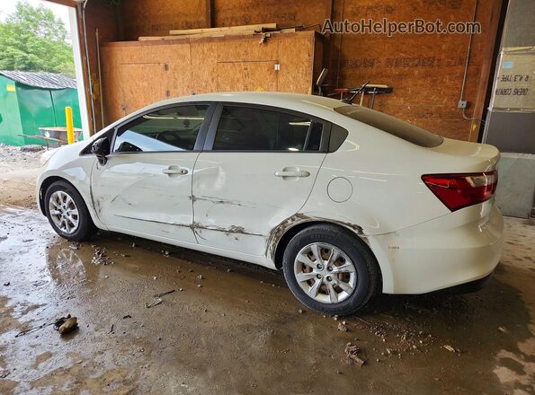 KNADM4A32G6540783 2016 KIA RIO White უკანა მარცხენა
