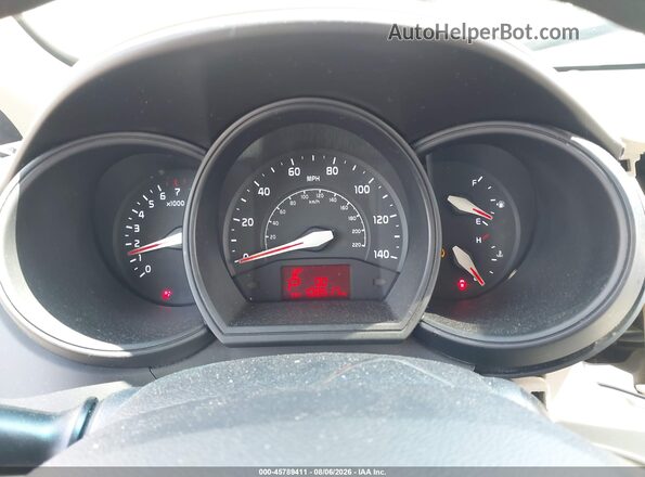 KNADM4A32G6553405 2016 KIA RIO Yellow Widok tylnych siedzeń