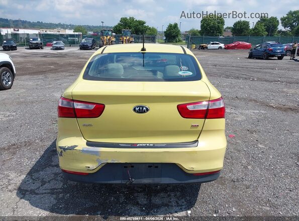 KNADM4A32G6553405 2016 KIA RIO Yellow 
