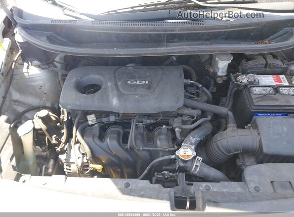 KNADM4A32H6025915 2017 KIA RIO Silver Вид ззаду