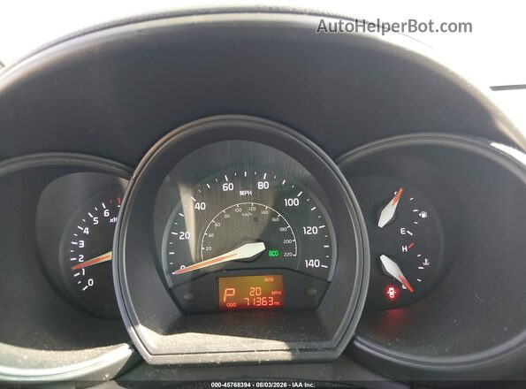 KNADM4A32H6071065 2017 KIA RIO Silver Вид задніх сидінь