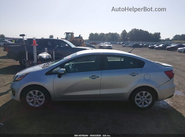 KNADM4A32H6071065 2017 KIA RIO Silver Панорамний вид салону 360°