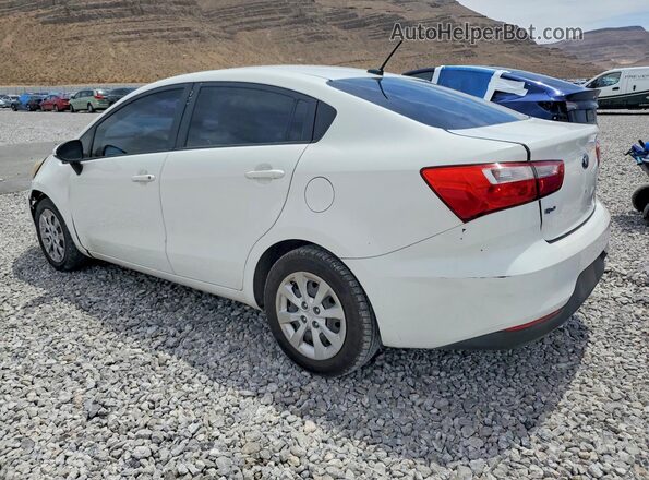 KNADM4A33G6575381 2016 KIA RIO White Tył lewy