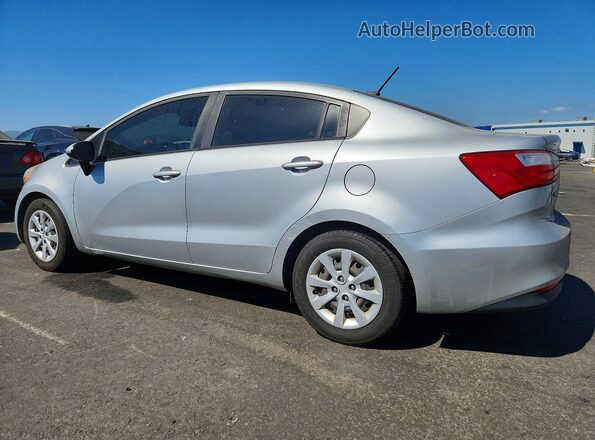 KNADM4A33G6590804 2016 KIA RIO Silver უკანა მარცხენა