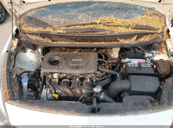KNADM4A33G6638432 2016 KIA RIO White Вид ззаду