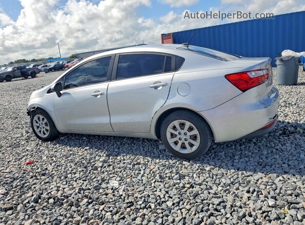 KNADM4A33H6012770 2017 KIA RIO Silver Rear left