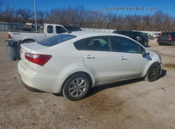 KNADM4A34G6668362 2016 KIA RIO White Rear right