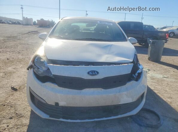 KNADM4A34G6668362 2016 KIA RIO White Front view