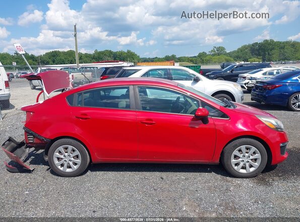 KNADM4A34H6117155 2017 KIA RIO Red Vista interior de 360 grados