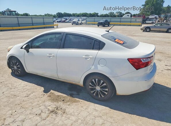 KNADM4A35H6044345 2017 KIA RIO White Rear left