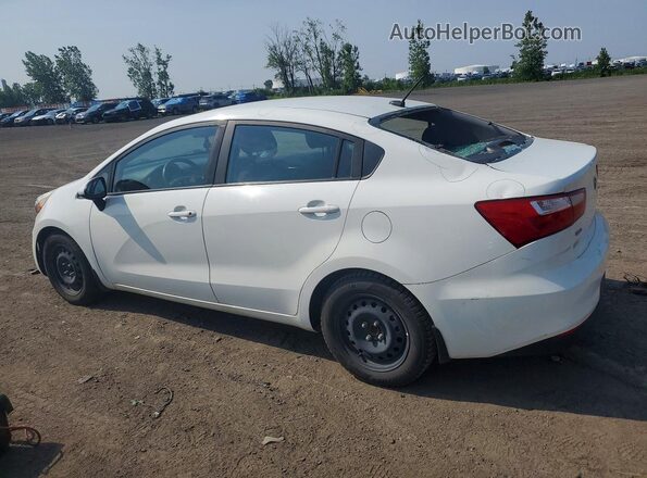 KNADM4A35H6114183 2017 KIA RIO White Հետևի ձախ