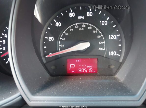 KNADM4A36G6544206 2016 KIA RIO Silver Widok tylnych siedzeń