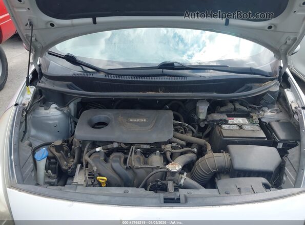 KNADM4A36G6544206 2016 KIA RIO Silver Widok z tyłu
