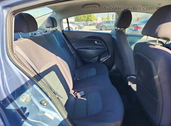 KNADM4A36G6654642 2016 KIA RIO Blue უკანა სავარძლების ხედი