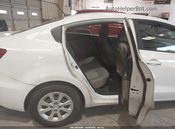 KNADM4A36G6686121 2016 KIA RIO White VIN sticker view