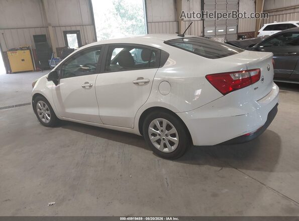 KNADM4A36G6686121 2016 KIA RIO White Rear left