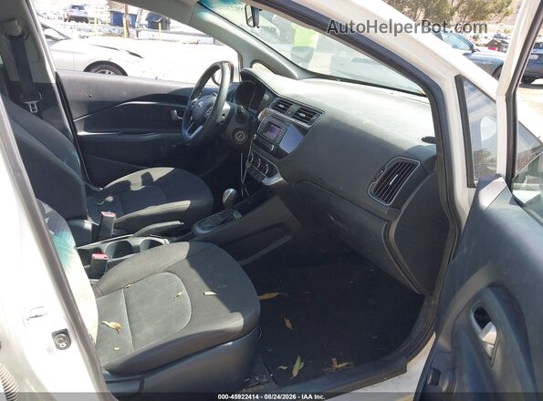 KNADM4A37G6591308 2016 KIA RIO White Սալոնի դիմացի տեսք