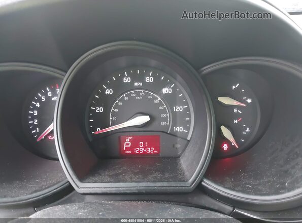 KNADM4A38G6544840 2016 KIA RIO Yellow Widok tylnych siedzeń