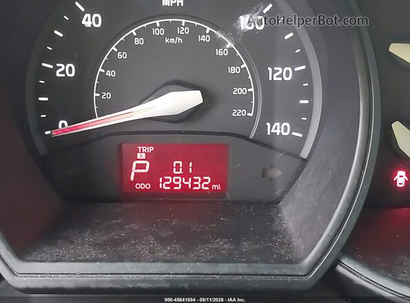 KNADM4A38G6544840 2016 KIA RIO Yellow 