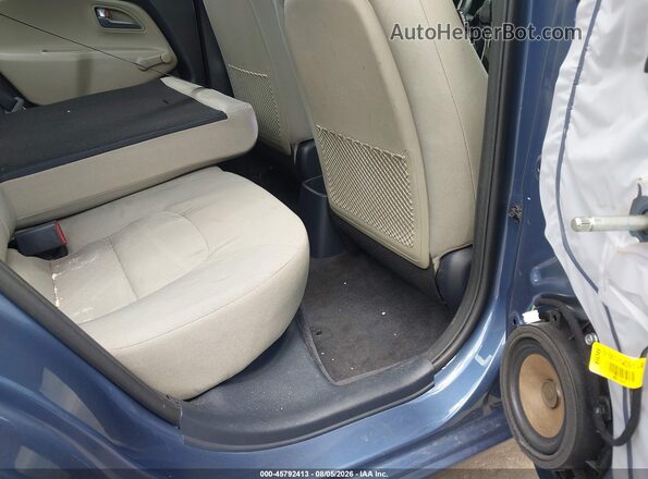 KNADM4A38G6664136 2016 KIA RIO Blue VIN կոդի պիտակի տեսք