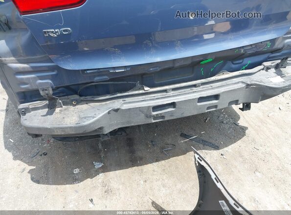 KNADM4A38G6664136 2016 KIA RIO Blue Դիմացի տեսք