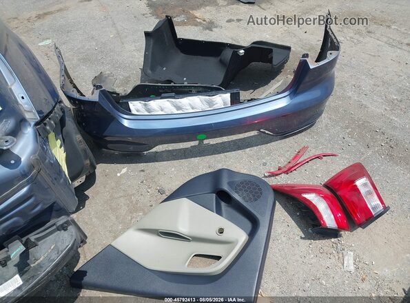 KNADM4A38G6664136 2016 KIA RIO Blue Սարքավորումների վահանակի տեսք