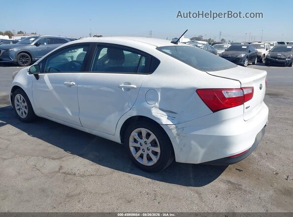 KNADM4A38H6040046 2017 KIA RIO White Rear left