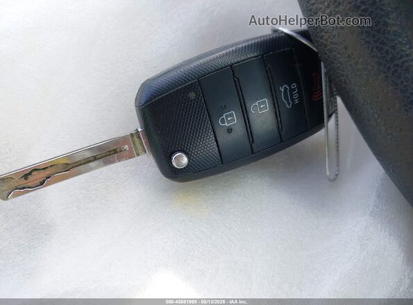 KNADM4A39G6000895 2016 KIA RIO Белый Вид панели приборов