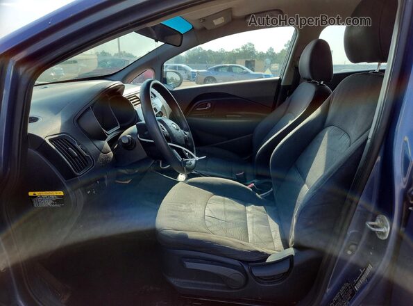 KNADM4A39G6539646 2016 KIA RIO Blue Vista interior delantera