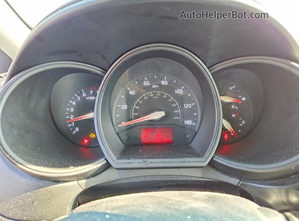 KNADM4A39G6539646 2016 KIA RIO Blue Vista del cuadro de instrumentos