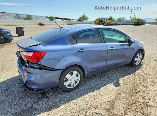 KNADM4A39G6541252 2016 KIA RIO Teal Trasero derecho