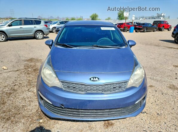 KNADM4A39G6541252 2016 KIA RIO Teal Vista frontal