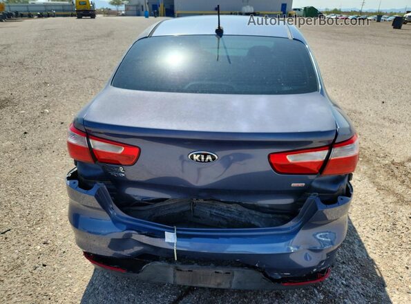 KNADM4A39G6541252 2016 KIA RIO Teal Vista trasera