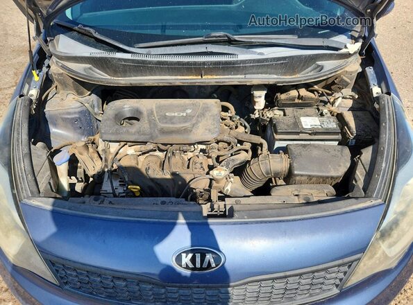 KNADM4A39G6541252 2016 KIA RIO Teal Vista interior trasera