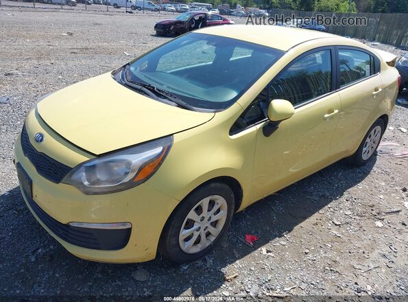 KNADM4A39G6544894 2016 KIA RIO Green Front left