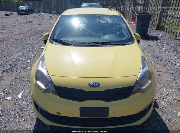 KNADM4A39G6544894 2016 KIA RIO Green Front view