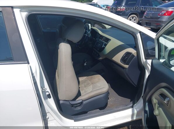 KNADM4A39G6590774 2016 KIA RIO White წინა სალონის ხედი