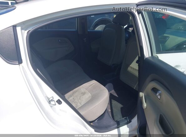 KNADM4A39G6590774 2016 KIA RIO White VIN კოდის სტიკერის ხედი