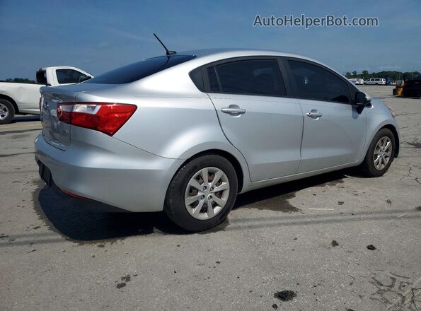 KNADM4A39G6663402 2016 KIA RIO Silver Հետևի աջ