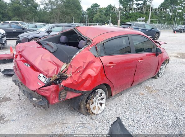 KNADM4A39H6012093 2017 KIA RIO Red Tył prawy