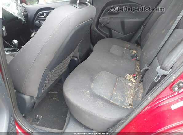 KNADM4A39H6012093 2017 KIA RIO Red Widok naklejki z numerem VIN