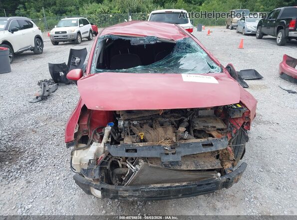 KNADM4A39H6012093 2017 KIA RIO Red Widok zestawu wskaźników