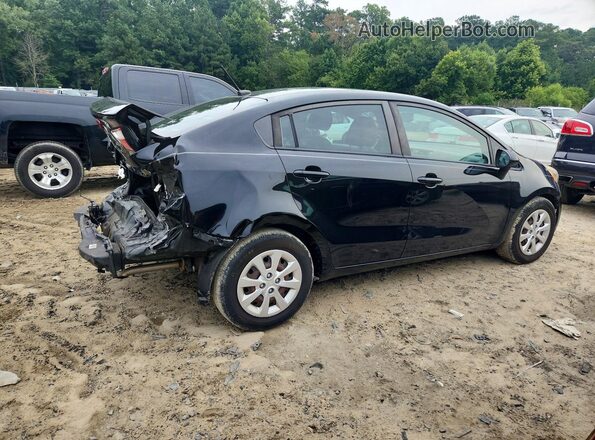 KNADM4A39H6035308 2017 KIA RIO Black Tył prawy
