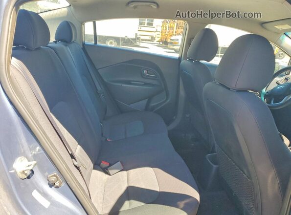 KNADM4A3XG6539395 2016 KIA RIO Blue Вид задніх сидінь