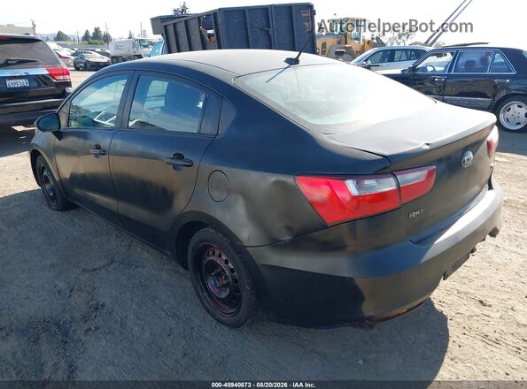KNADM4A3XH6025774 2017 KIA RIO Black Tył lewy