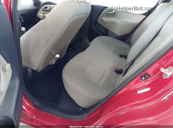 KNADM5A30H6006964 2017 KIA RIO Burgundy Widok naklejki z numerem VIN