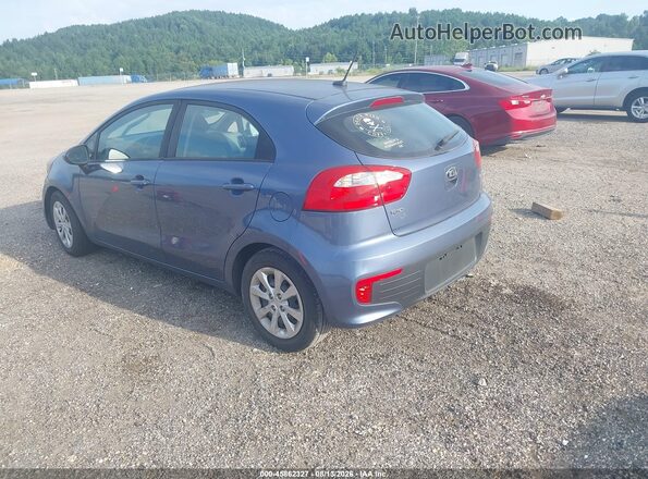 KNADM5A31G6665358 2016 KIA RIO Blue Tył lewy