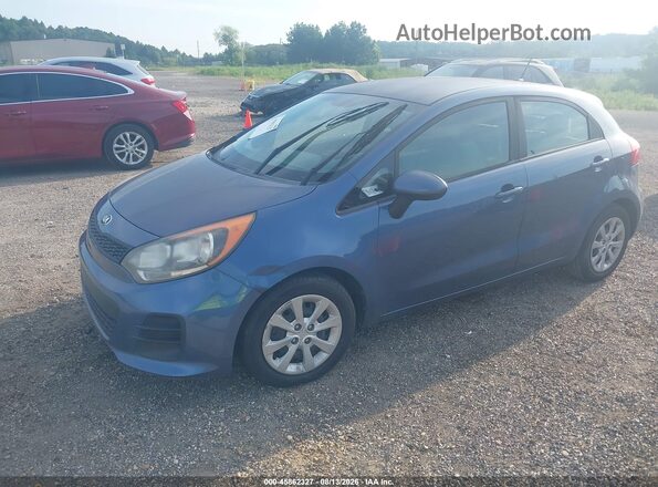 KNADM5A31G6665358 2016 KIA RIO Blue Przód lewy