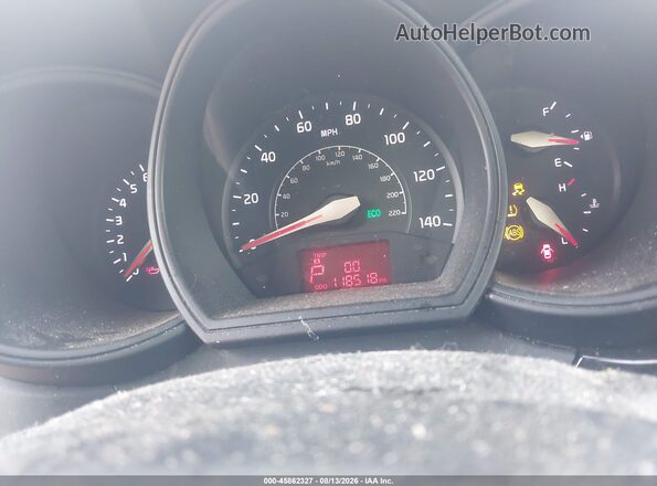 KNADM5A31G6665358 2016 KIA RIO Blue Widok tylnych siedzeń